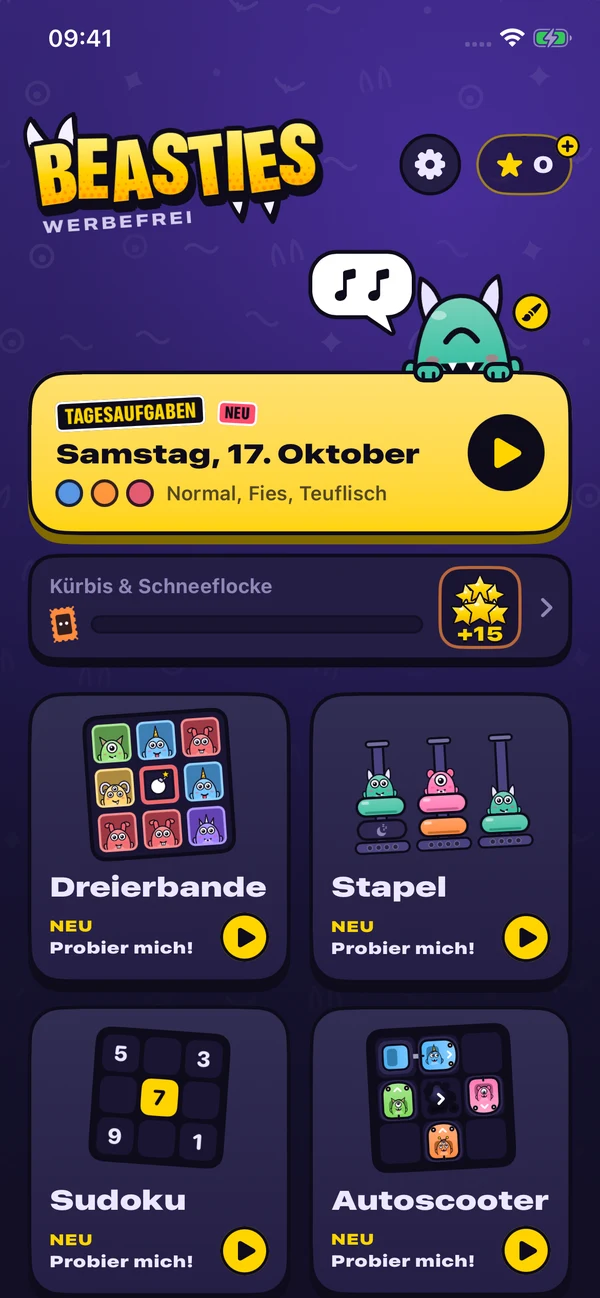 Screenshot von Beasties