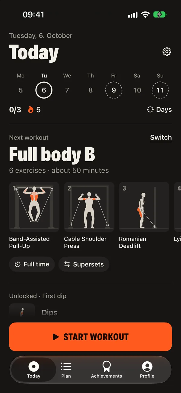 Screenshot of DCFT